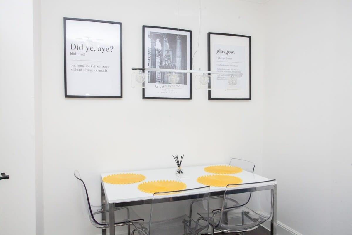 Newly Renovated City Apartment Glasgow Esterno foto